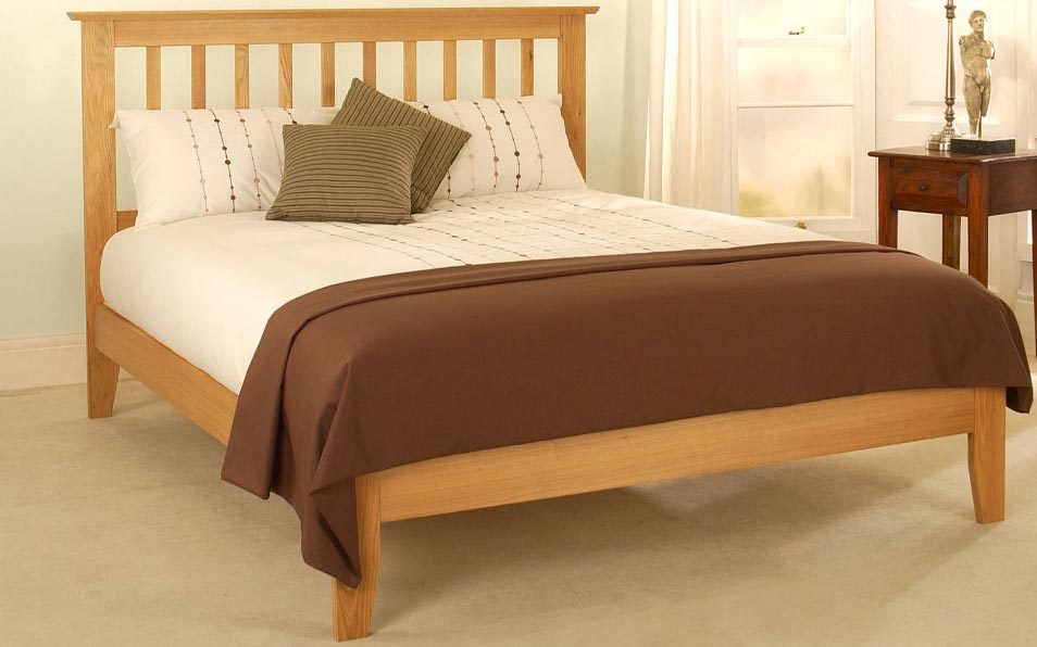 Dione Wooden Bedstead, Double, Regatta