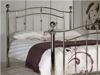 Lyra Headboard 5 King Size Chrome