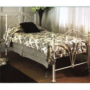 Nimbus 4FT 6` Double Metal Bedstead