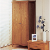 Pandora 2 Door Wardrobe in American oak and MDF