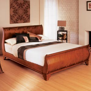 Saturn 4FT 6 Double Wooden Bedstead