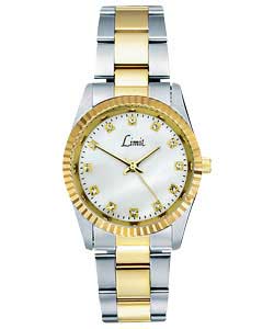 Limit Gents Two Tone Gold Plated Quartz Watch