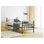 Lincoln Sgl Bed Frame, Black