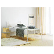 Sgl Bed Frame, Cream