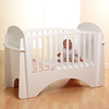 lindam Solo Cot - White including free mattress