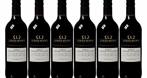 Lindemans Winemakers Release Shiraz Cabernet Australian Red Wine (Case of 6)