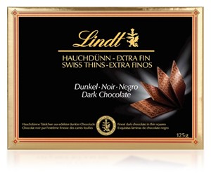 , Dark chocolate Swiss thins