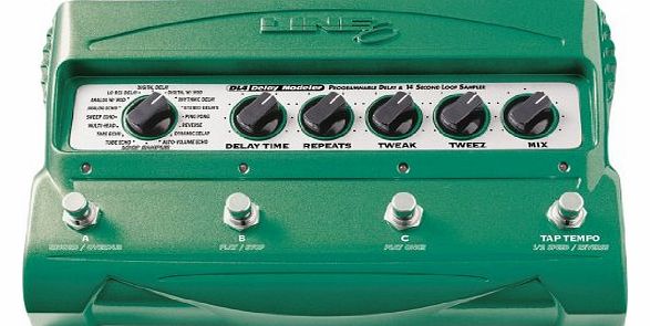 Line 6  DL4 DELAY MODELER Electric guitar effects Reverb - delay