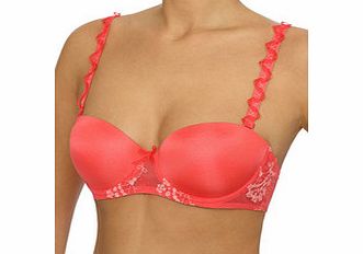 LingaDore Sinai coral balcony bra