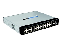 Linksys 24-Port 10/100/1000 Gigabit Switch SR2024C - switch