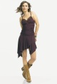 womens asymmetric hem dress