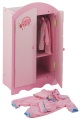 LISSI wooden doll wardrobe