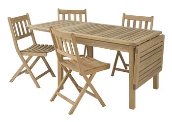 Lister Lutyens Company Ltd Lister Fairford Drop-Leaf Dining Set - WHILE STOCKS LAST!