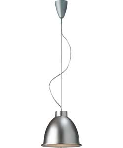 Litecraft Alu Ceiling Light - Satin Chrome