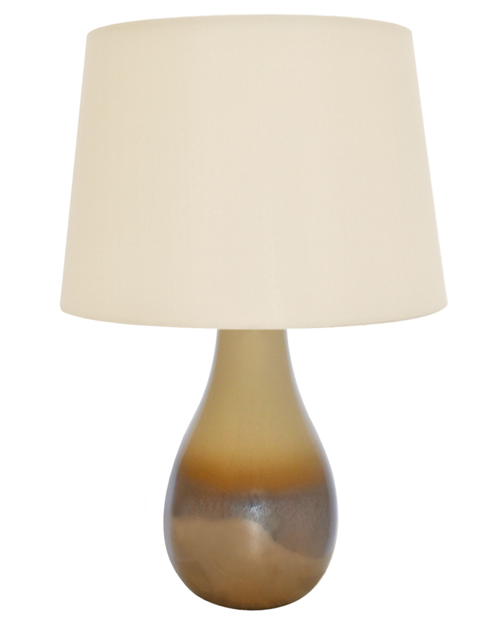 Litecraft Latte Glazed Base Table Lamp