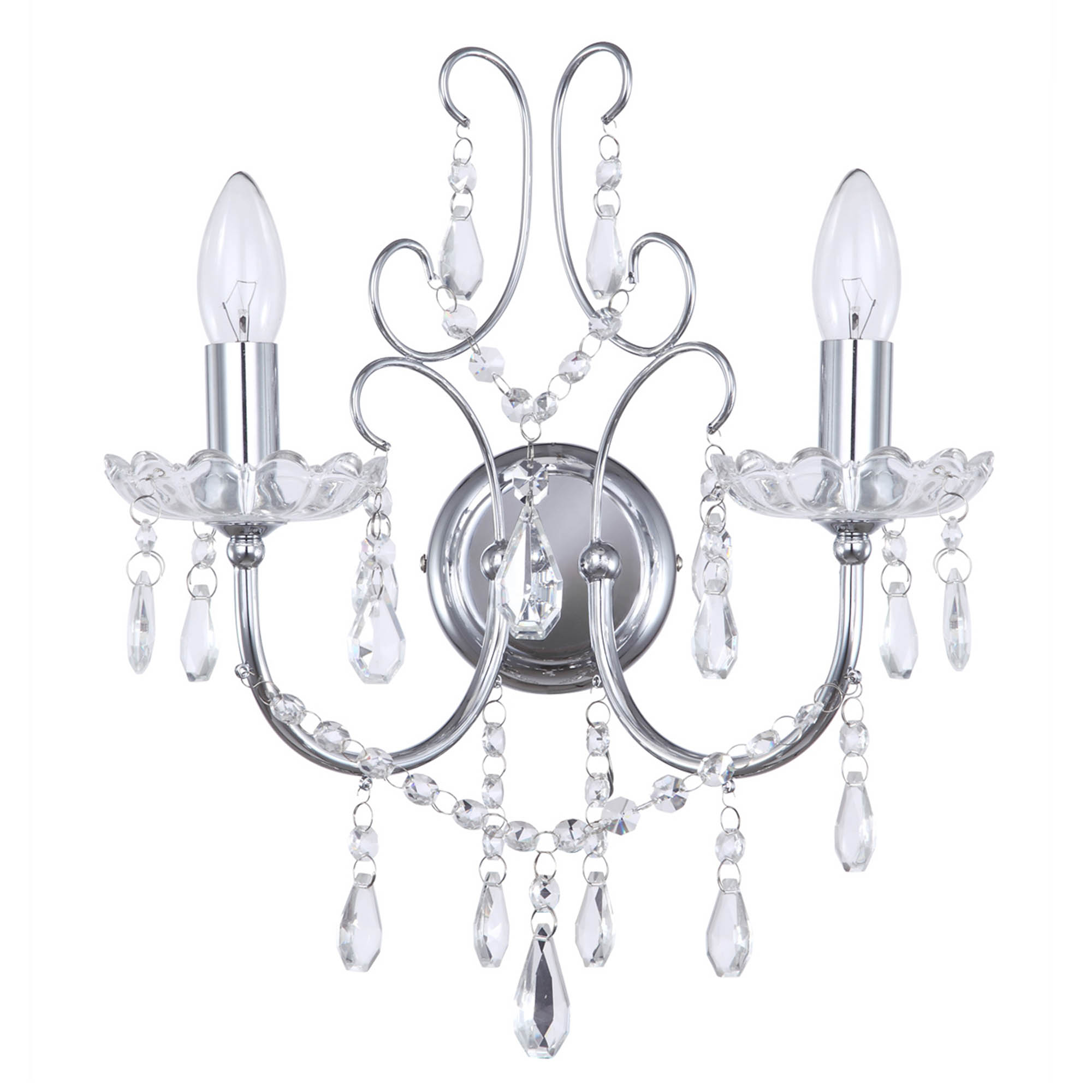 Madonna Chrome Wall Light