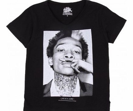 Wiz T-shirt Noir `8 years,10 years,12 years,14