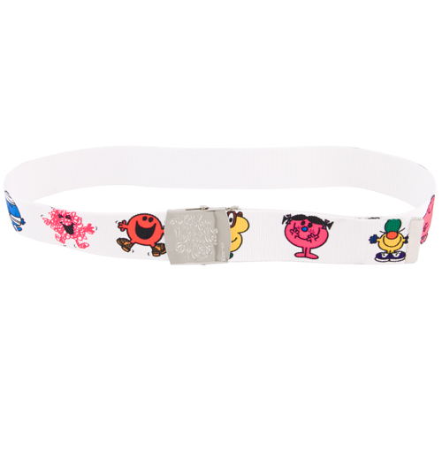 Little Miss and Mr Men Canvas Belt