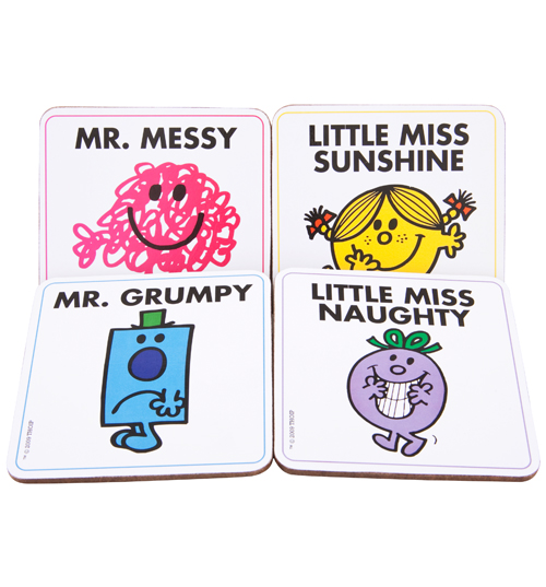 and Mr Men Coasters Set