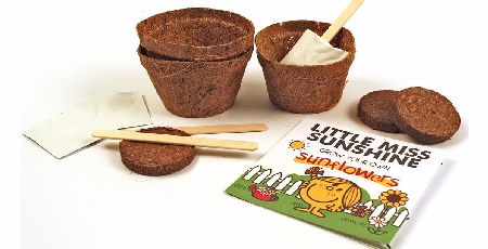 Little Miss Sunshine Sunflowers Grow Kit