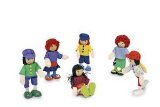 Little Partners Legler Bending Dolls 6 Friends