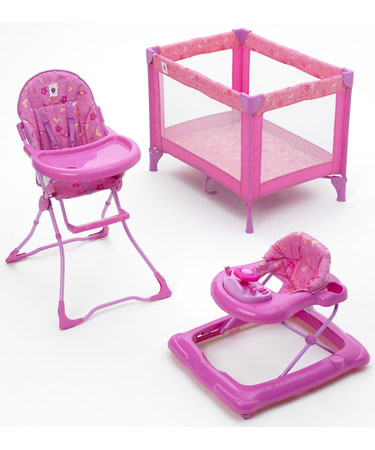 COT/HIGHCHAIR/WALKER SET