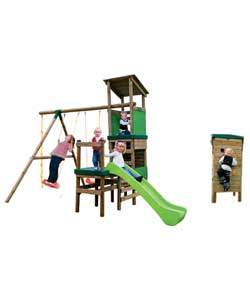 Little Tikes Henley Climb n Slide Swing Set