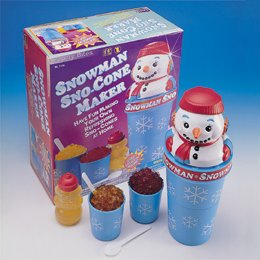 Littlewoods-Index SNOWMAN SNO-CONE MAKER