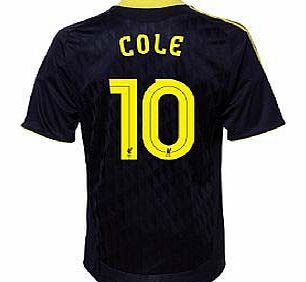 Liverpool 3rd Shirt Adidas 2010-11 Liverpool 3rd Shirt (Cole 10) European