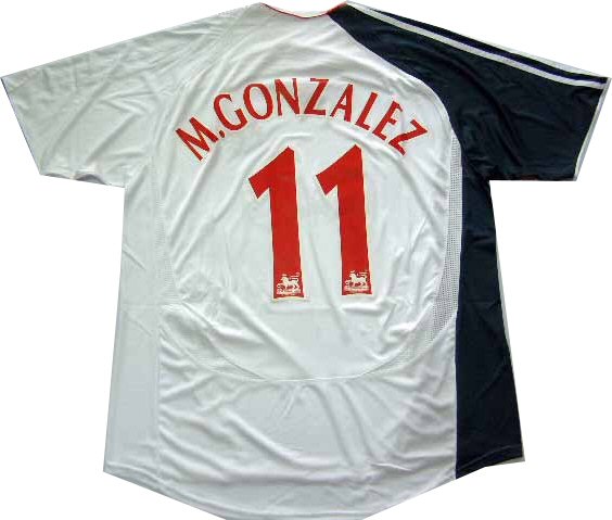 Adidas 06-07 Liverpool 3rd (M.Gonzalez 11)