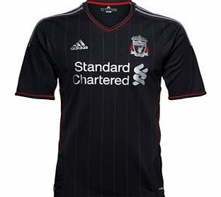 Liverpool Away Shirt Adidas 2011-12 Liverpool Adidas Away Football Shirt