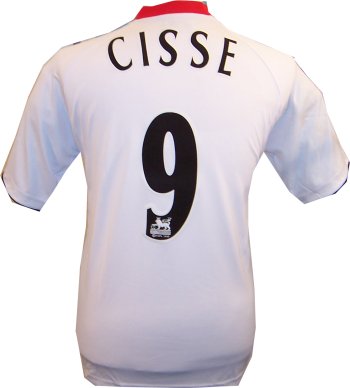 Reebok Liverpool away (Cisse 9) 05/06