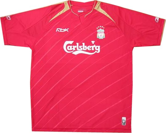 Reebok Liverpool CL home 05/06