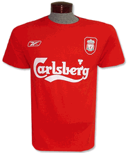 Reebok Liverpool Red Tee 04/05