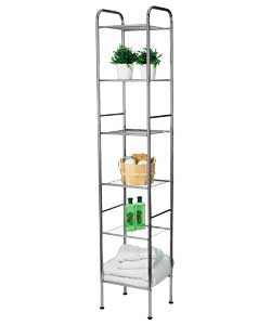 Living 6 Tier Wire Shelf Storage Unit