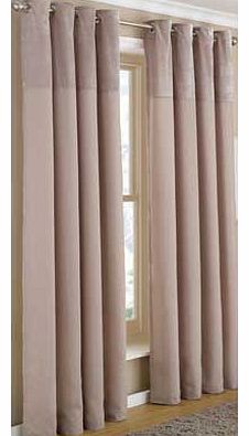 Deep Velvet Top Eyelet Curtains -