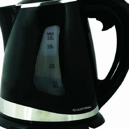 LLOYTRON Black Lloytron Cordless Jug kettle E895BK (Lloytron, ) 2.2 Kw