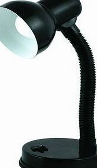 LLOYTRON  L961BK Flexi Desk Lamp, Black