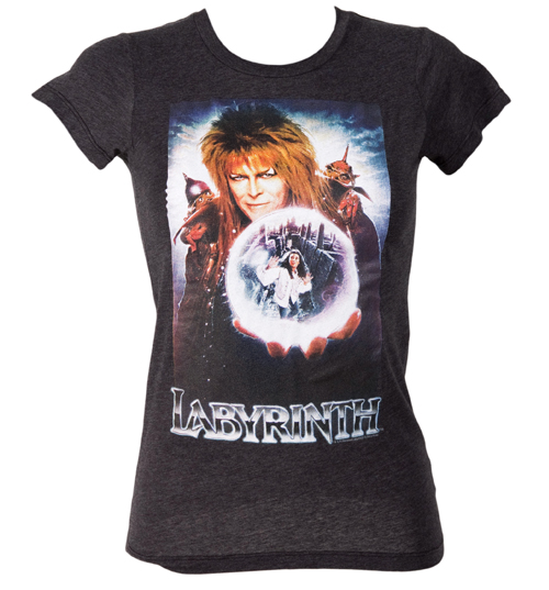 Ladies Jareth The Goblin King Labyrinth T-Shirt