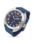 Locman Mare Titanium Case Blue Dive Date Watch