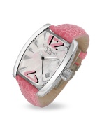 Locman Panorama Women` Pink Dress Date Watch