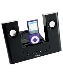 i-Station 7 Black iPod Speaker and Docking Station