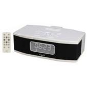 I-Station Clock And Docking Station (White)