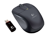 LOGITECH V220 Cordless Optical Mouse for Notebooks