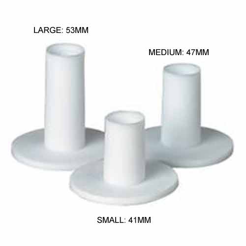 Longridge Rubber Tees 100 Pack