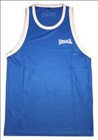 Lonsdale Club Vest Blue/White - MEDIUM (L130-A/M)