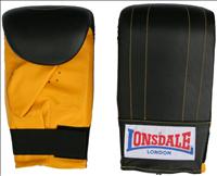 Lonsdale Fitness Bag Mitt - BLACK LARGE