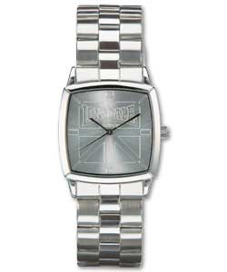 Gents Quartz Analogue Silver Dial Bracelet Watch