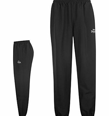 Lonsdale Mens Closed Hem Woven Pants Mens Black L