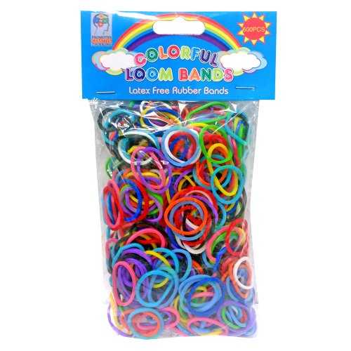 Loom Bandz - Rainbow Colours - Colourful Assortment 600 Count